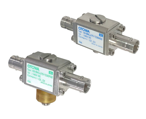 ハイビジョンITVカメラ用SPD(同軸用SPD)CS-BNCJJ75-T90FG2